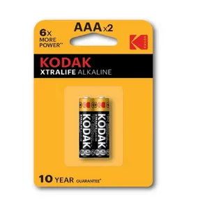 Baterías Kodak Xtralife Alkaline 2-AAA